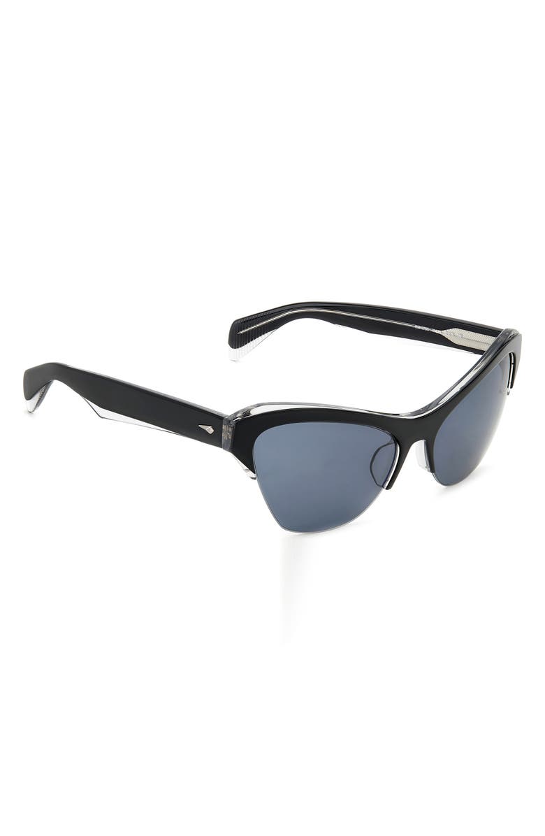rag & bone 61mm Cat Eye Sunglasses, Alternate, color,