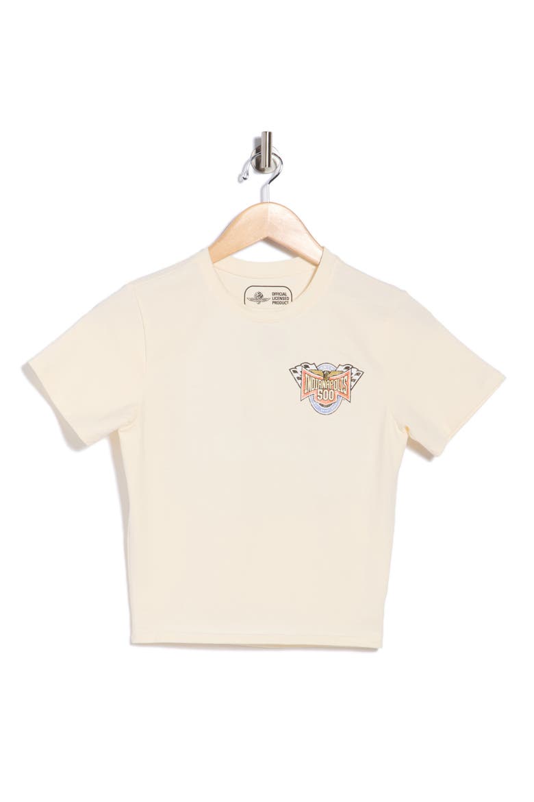 Indy 500 Racing Graphic T-Shirt, Alternate, color, OFF WHITE