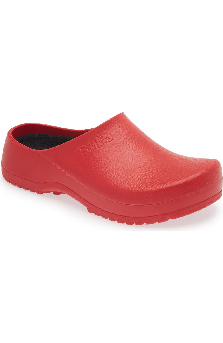Birkenstock Super Birki Water Resistant Clog, Main, color, Red