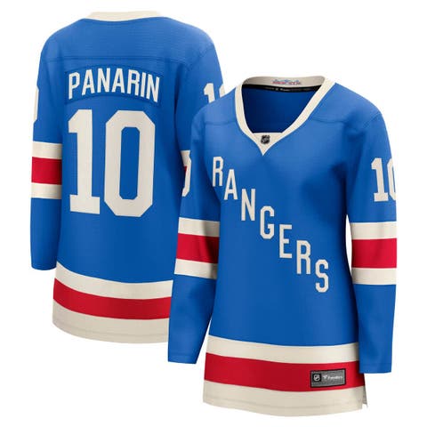 Women's Fanatics Artemi Panarin Blue New York Rangers Centennial Breakaway Jersey