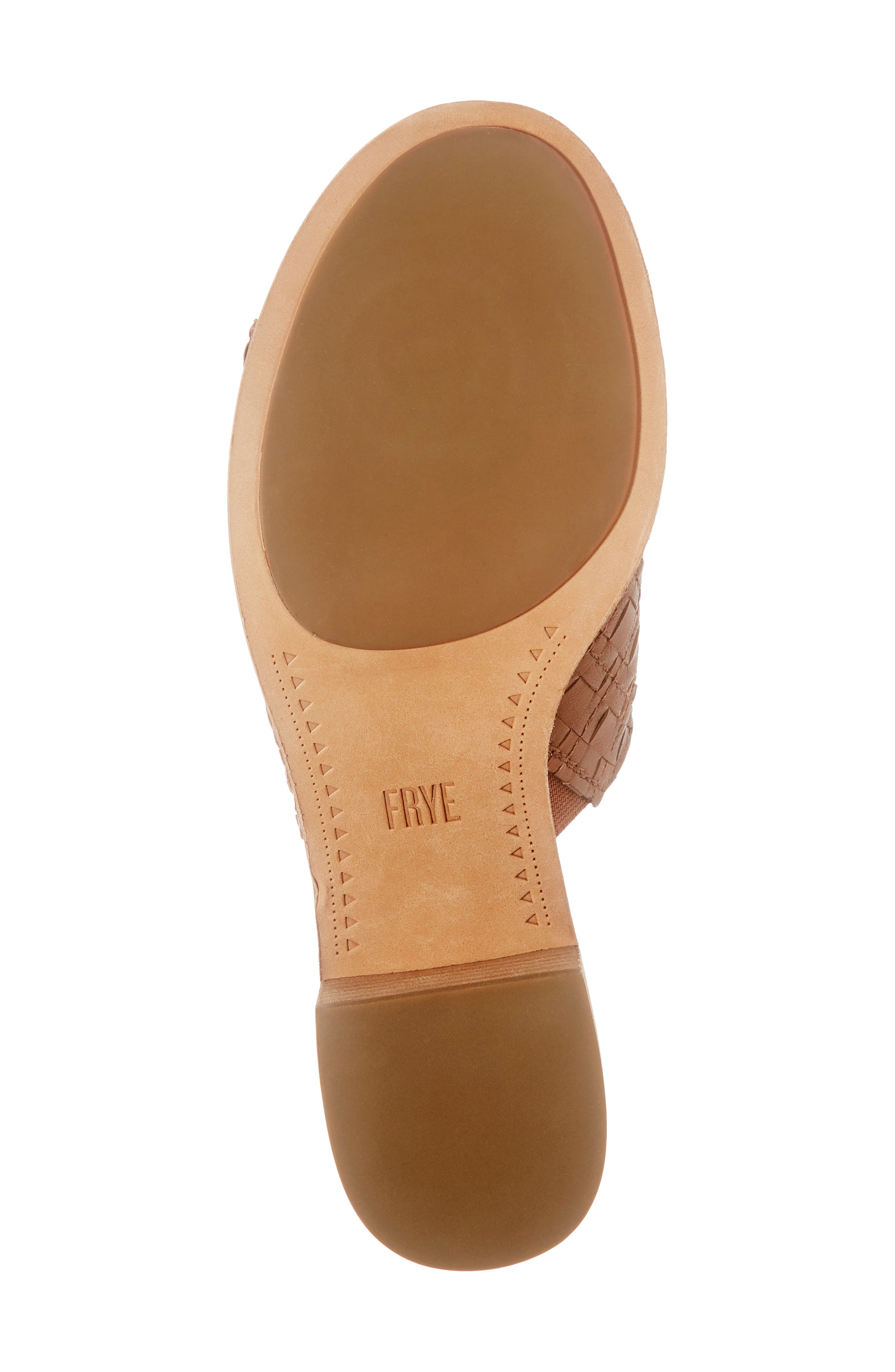 Frye Cindy Woven Slide Sandal, Alternate, color, 