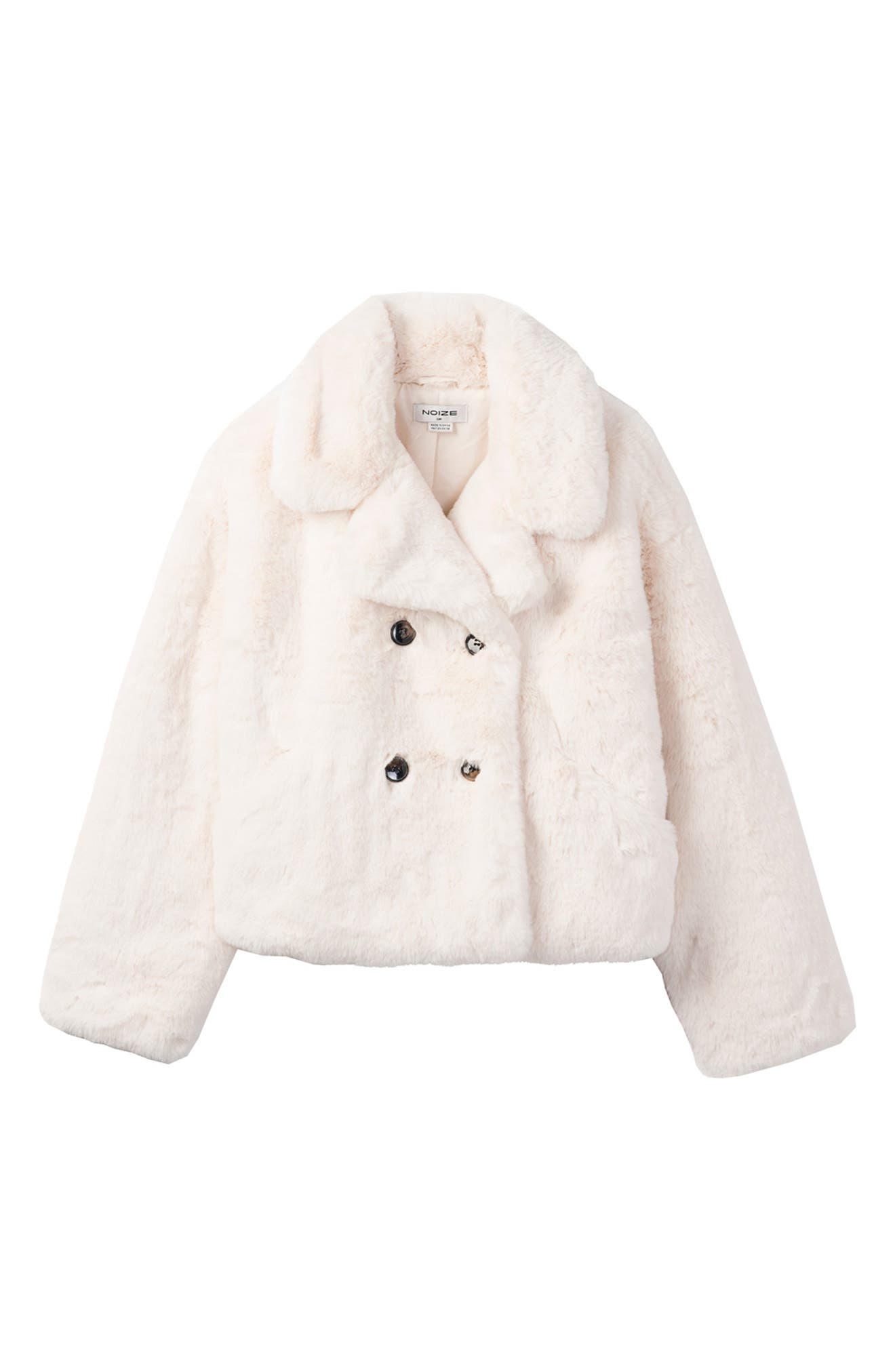 Noize Push Faux Fur Coat