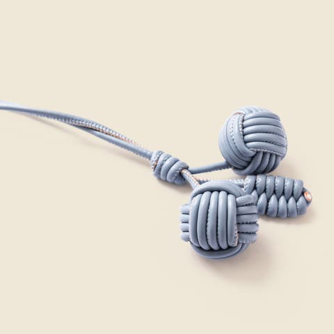 Vegan Leather Tassel Bag Charm