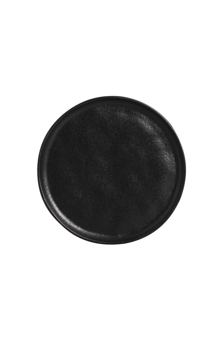 Porto Brasil Bread Plate Set of 6, Main, color, Matte Black