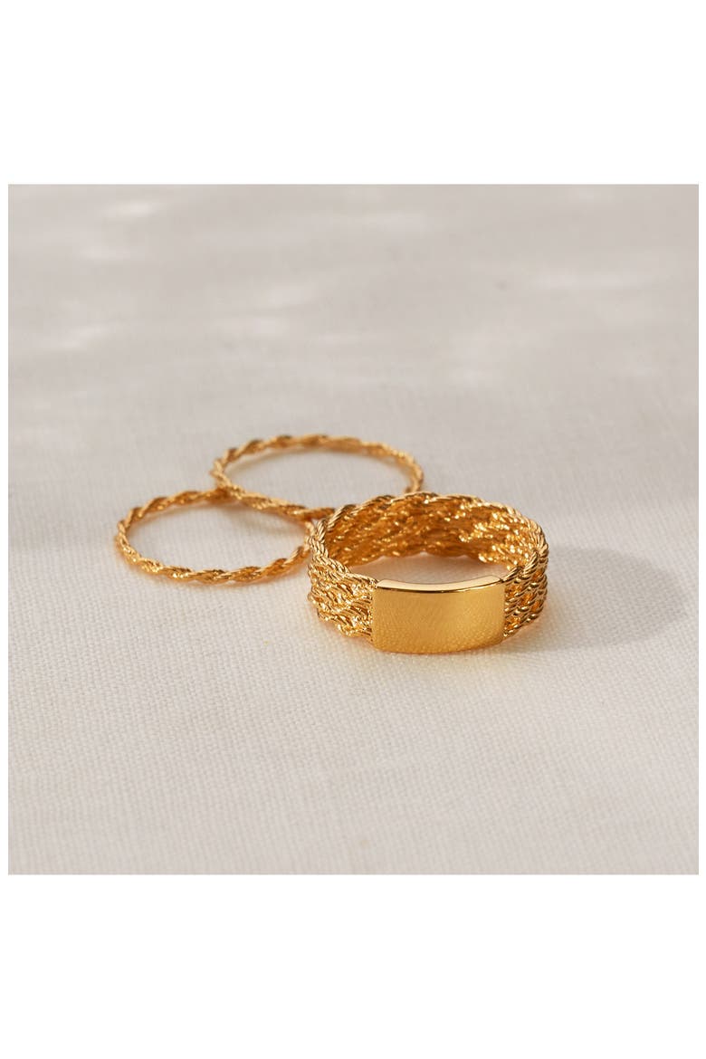 Textured Slim Ring, Alternate, color, YELLOW GOLD