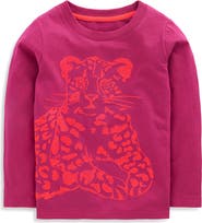 Mini Boden Kids' Neon Superstitch Graphic T-Shirt