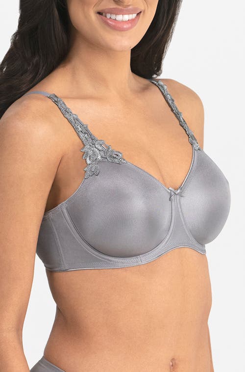 Dominique Intimates Mystique Seamles Minimizer Bra In Gray