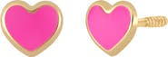 Bony Levy Kids' 14K Gold Heart Stud Earrings (Nordstrom Exclusive)