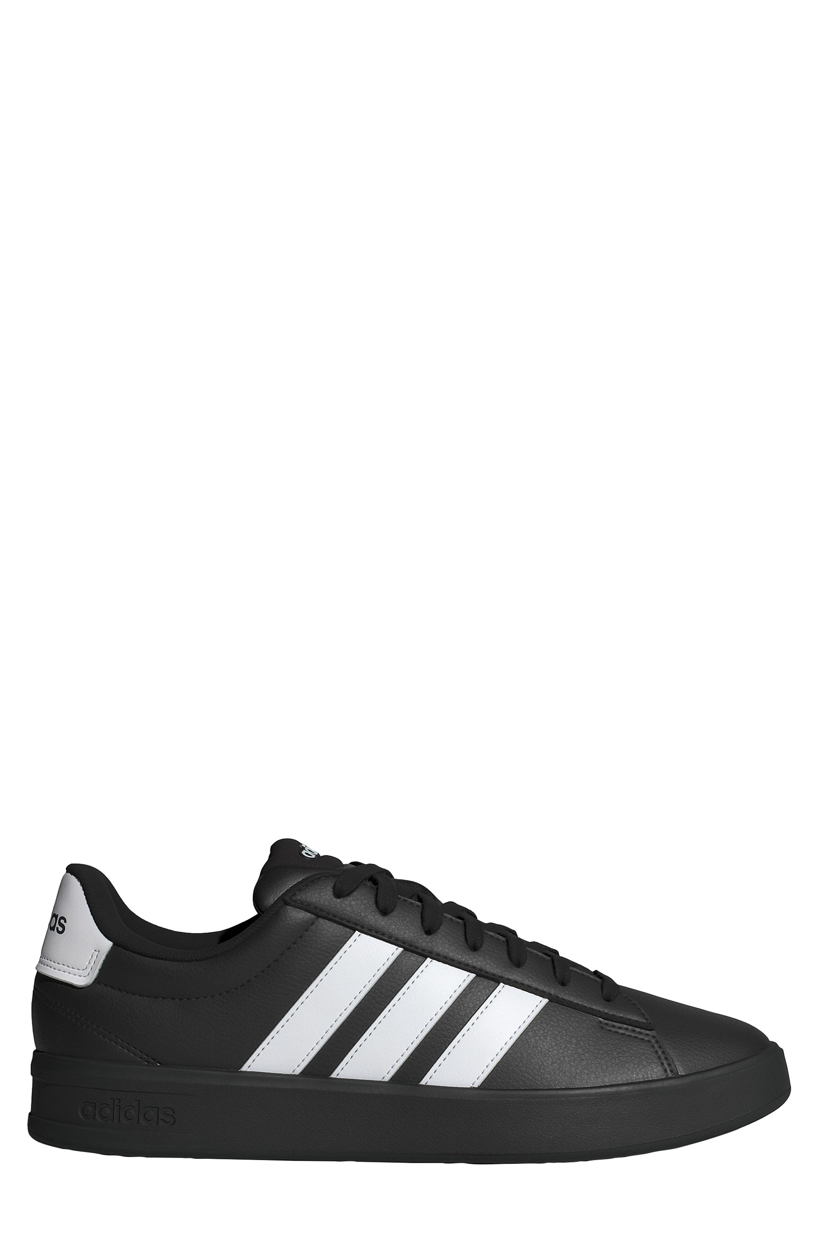 adidas Grand Court 3.0 Sneaker, Alternate, color, Core Black/ White/ White