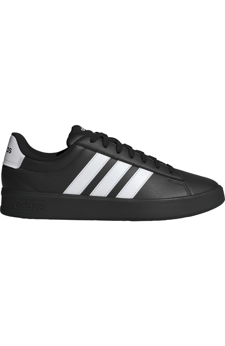 adidas Grand Court 3.0 Sneaker, Alternate, color, Core Black/ White/ White