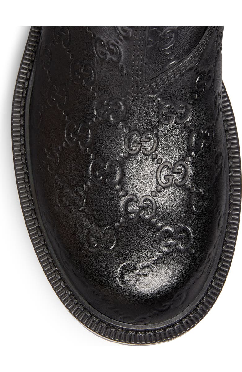 Gucci Miart Embossed Chelsea Boot, Alternate, color,