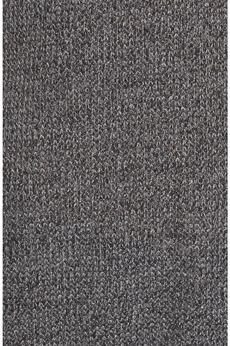 ASTR Side Split Sweater, Alternate, color, CHARCOAL