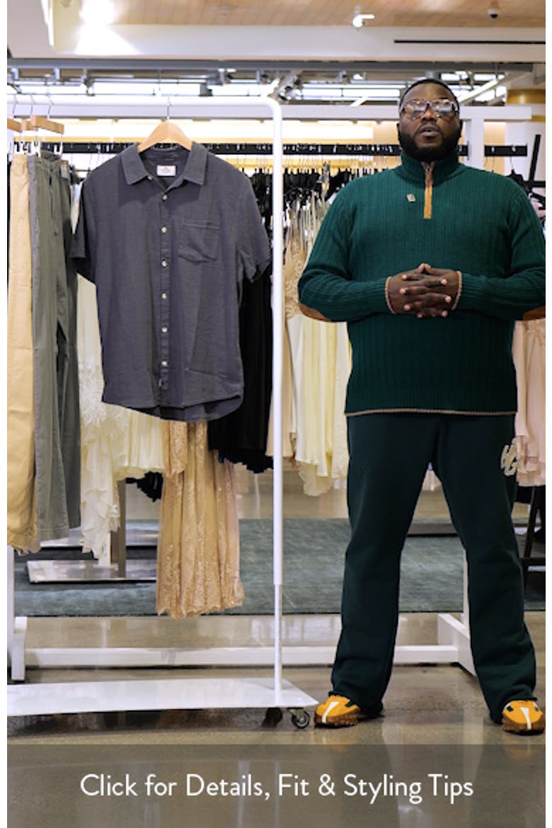 Classic Solid Short Sleeve Stretch Cotton Selvage Button-Up Shirt video