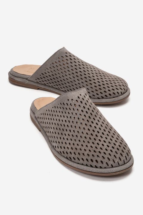Melara Leather Slip On Mule