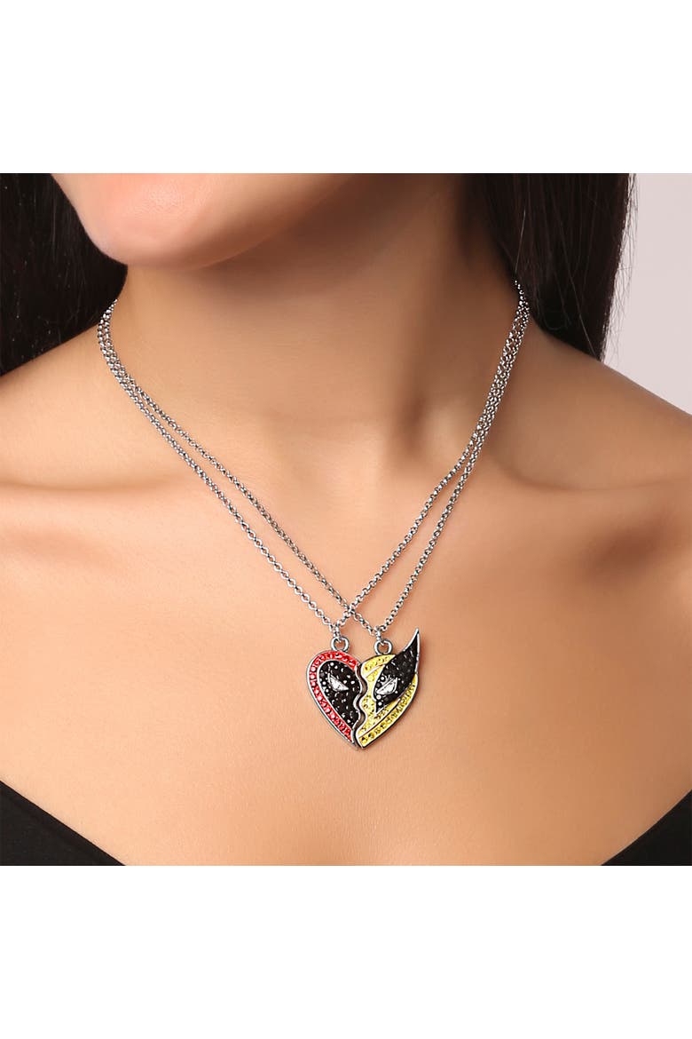 Deadpool and Wolverine Necklace, Set of 2, 16+3, Alternate, color, Multi