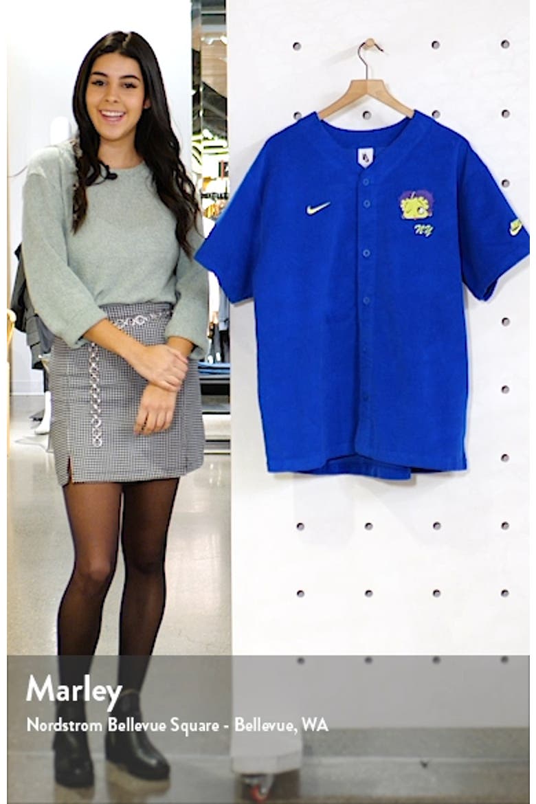 x Olivia Kim Corduroy Baseball Jersey video