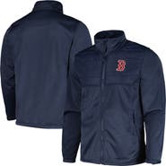 DUNBROOKE Men's Dunbrooke  Heather Navy Boston Red Sox Explorer Full-Zip Jacket