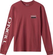 O'Neill Banner Long Sleeve Cotton Graphic T-Shirt