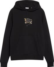 Burberry Simon EKD Appliqué Cotton Hoodie