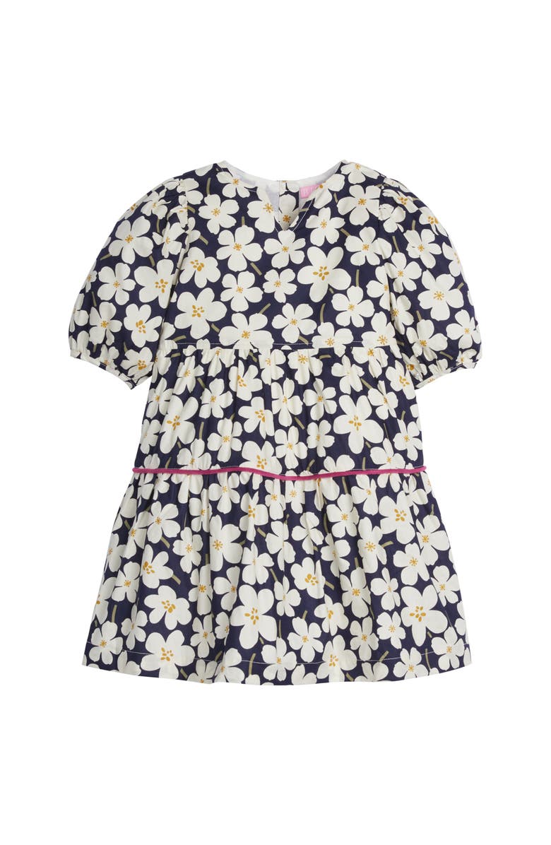BISBY Kids' Floral Madaket Dress, Main, color, Navy Blooms