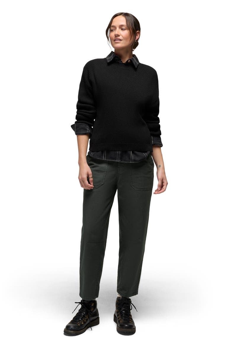 Divine Day Sweater, Alternate, color, BLACK