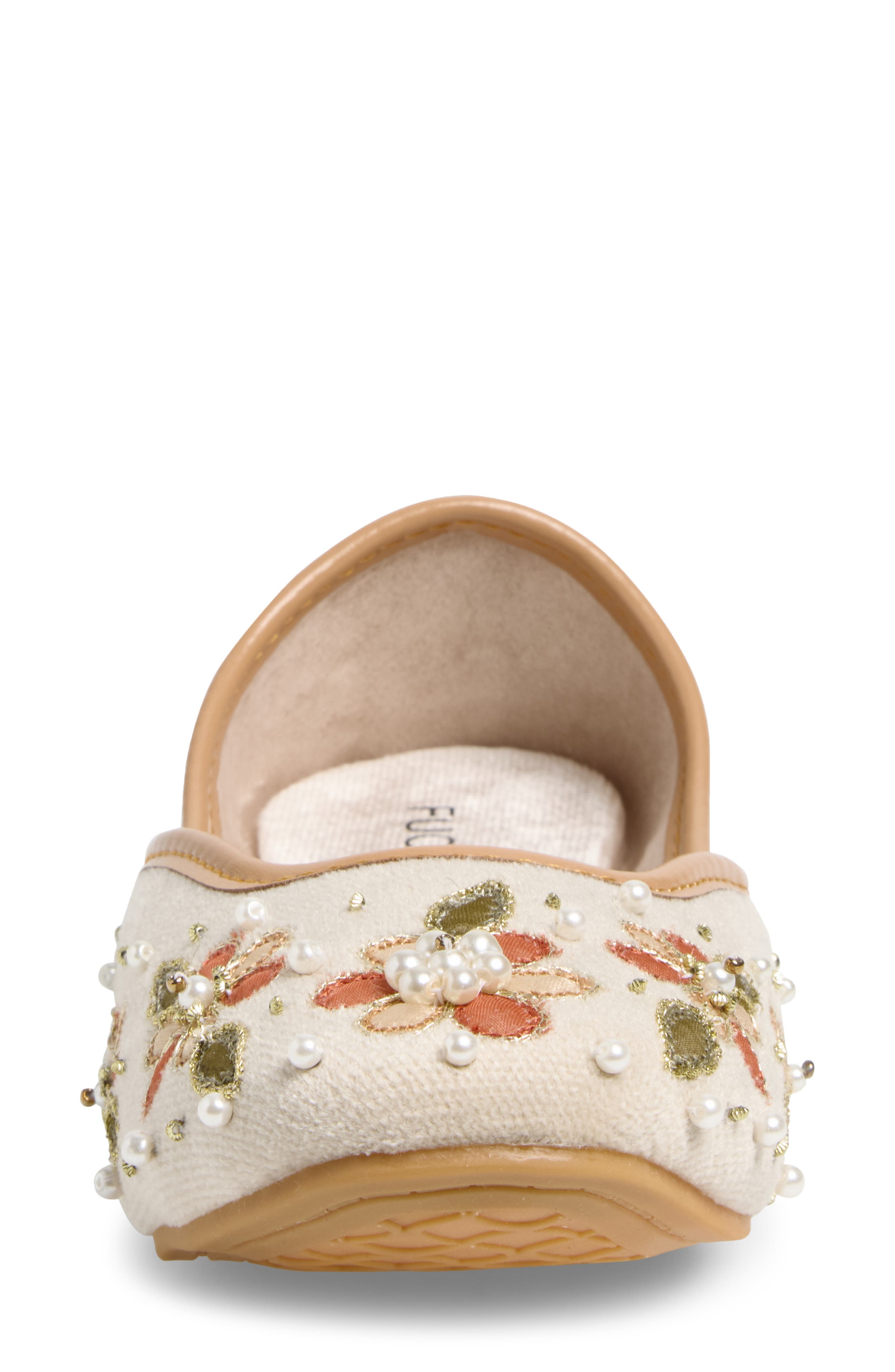 FUCHSIA Chaman Flat, Alternate, color, Light Beige