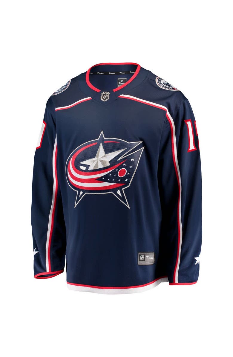 FANATICS Men's Fanatics Adam Fantilli Navy Columbus Blue Jackets Home Premier Breakaway Player Jersey, Alternate, color, Navy