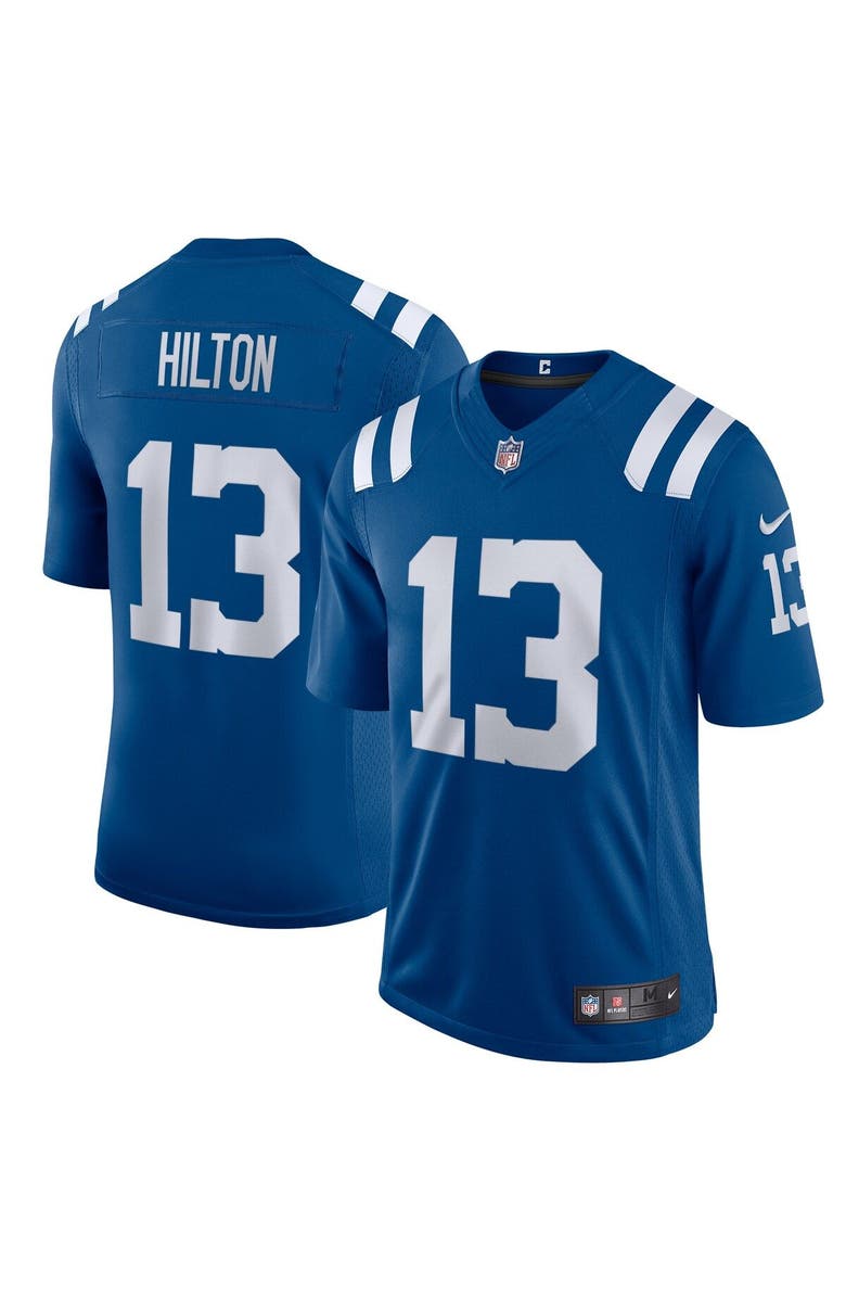 Nike Men's Nike T.Y. Hilton Royal Indianapolis Colts Vapor Limited Jersey, Main, color, 
