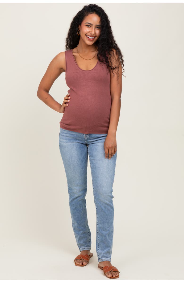 PinkBlush Vintage Wash Skinny Jeans, Main, color, Light Blue