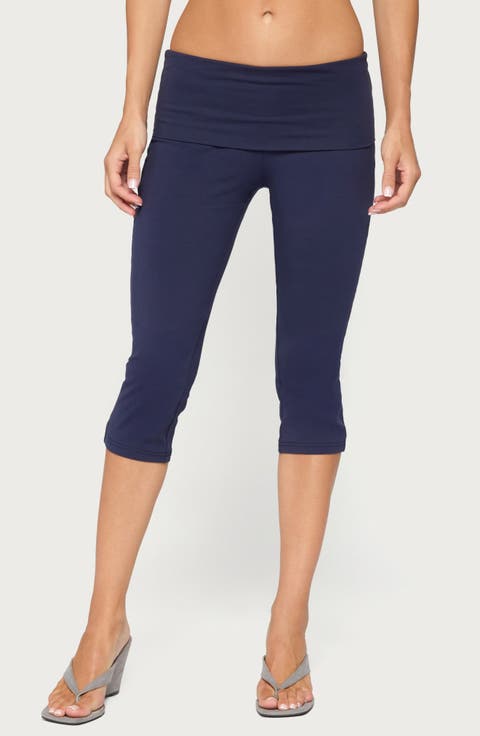 Rocio Foldover Capri Pants