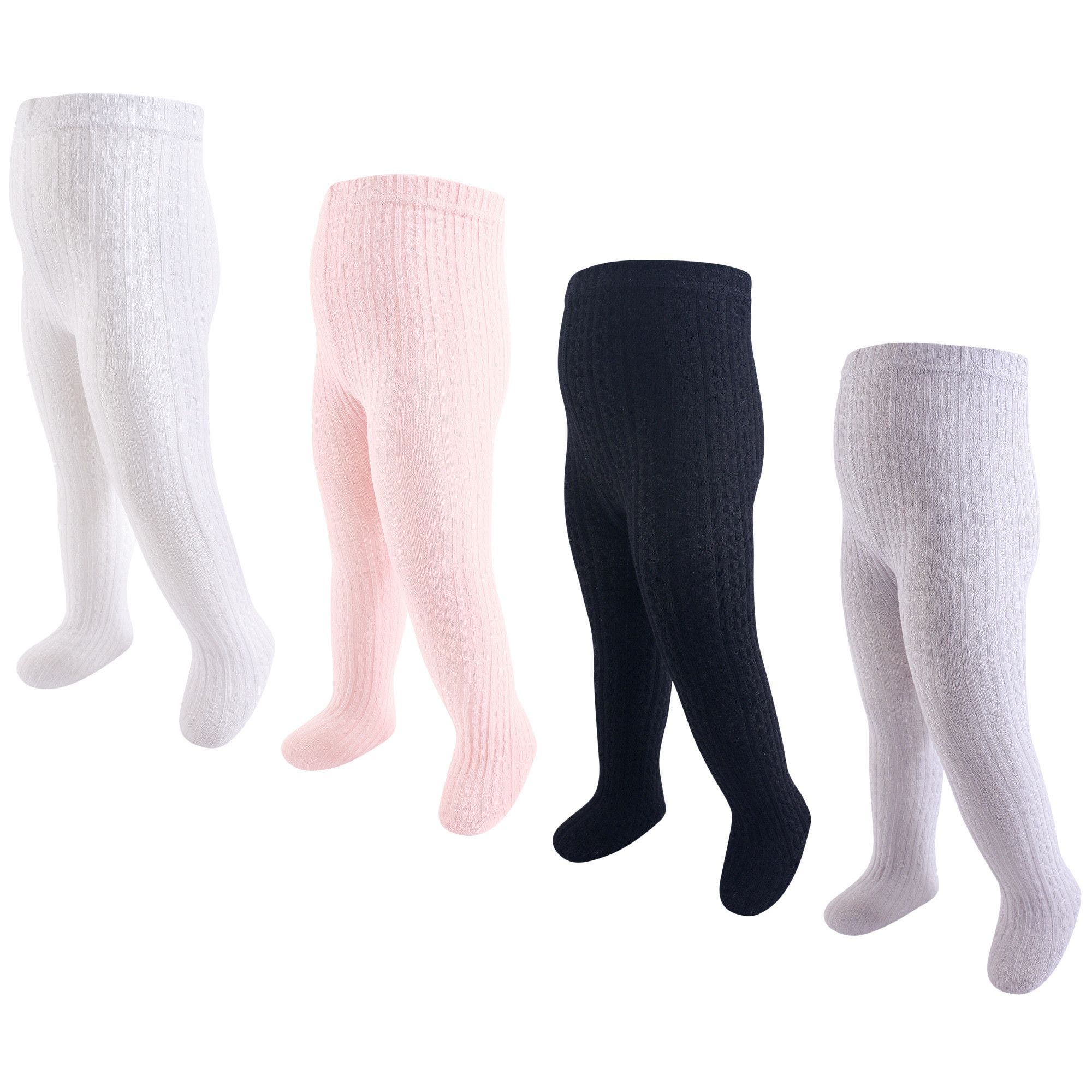 Light Pink Black Cableknit