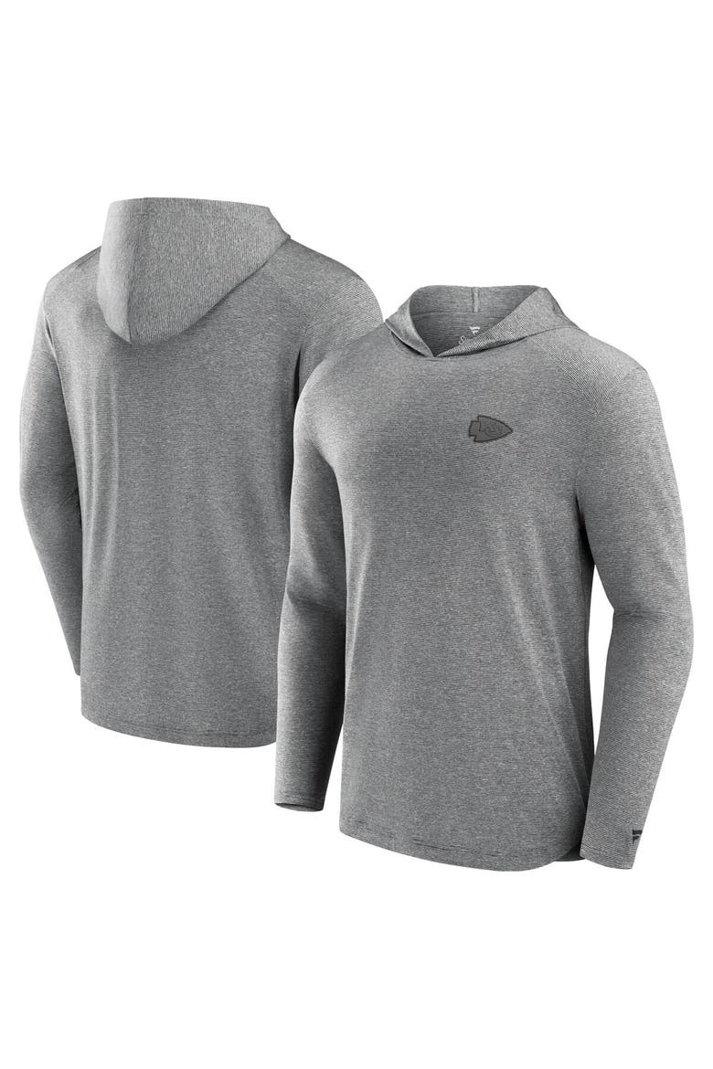 Men's Fanatics Signature Black Kansas City Chiefs Front Office Tech Lightweight Hoodie T-Shirt, Main, color, Black