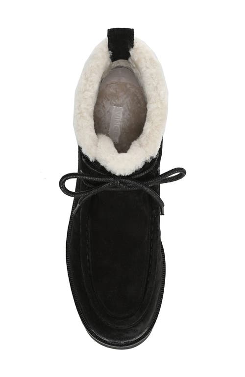 Vince Sierra Genuine Shearling Boot In Black