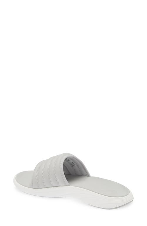 Olukai Komo Slide Sandal In Gray
