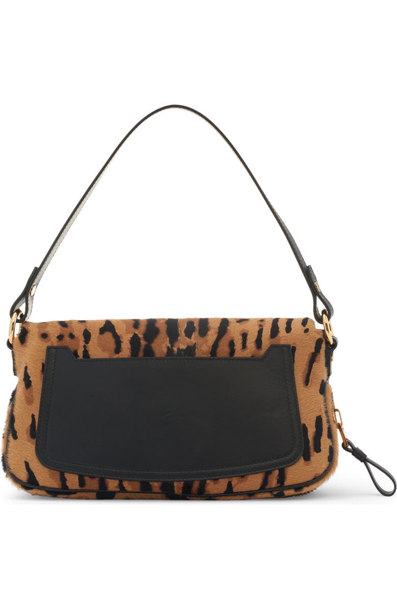 TOM FORD Jennifer Animal Spot Genuine Calf Hair East/West Crossbody Bag, Alternate, color,