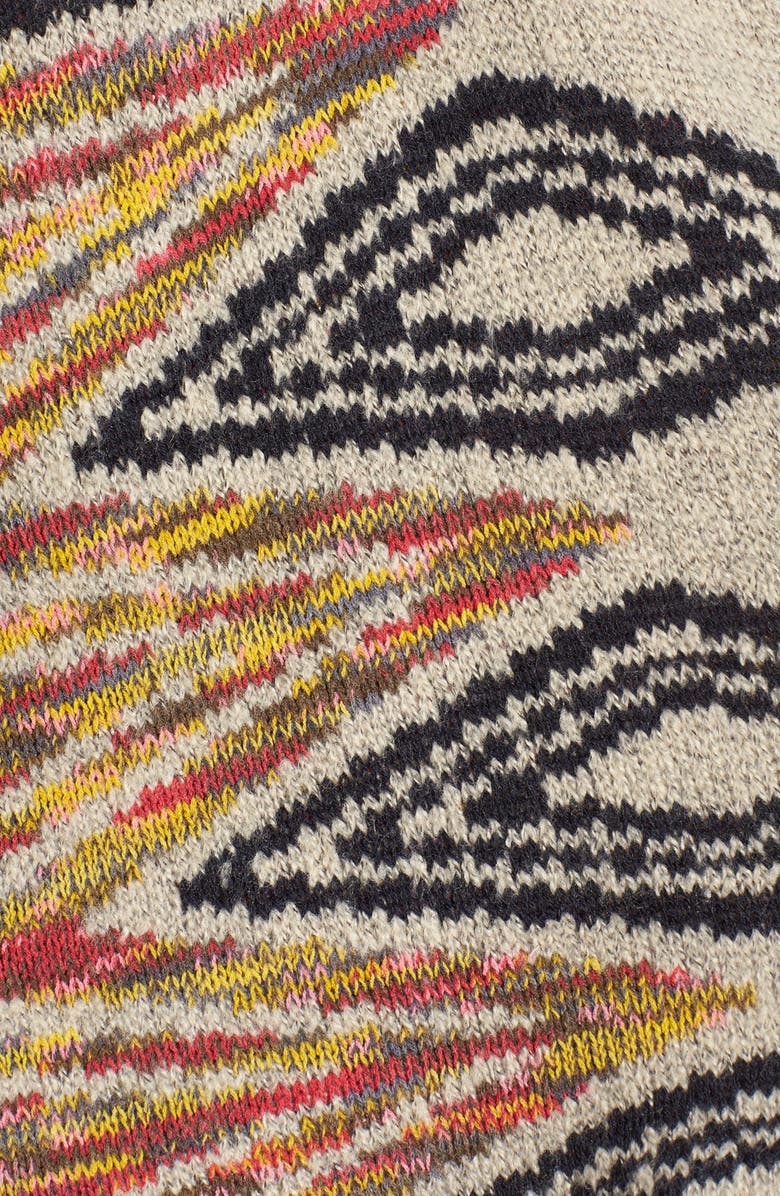 WOVEN HEART GIRLS Woven Heart Diamond Pattern Shawl Cardigan, Alternate, color,