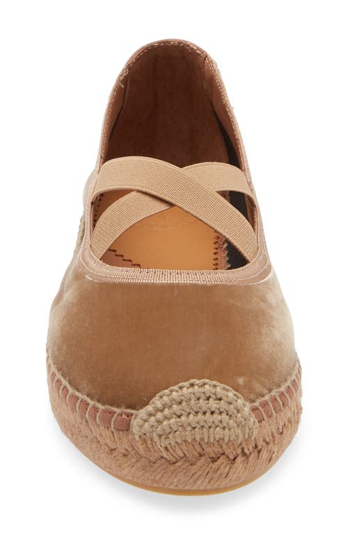 Penelope Chilvers Chico Espadrille Flat In Honey