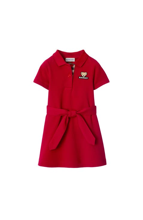 Cotton Polo Shirt Dress