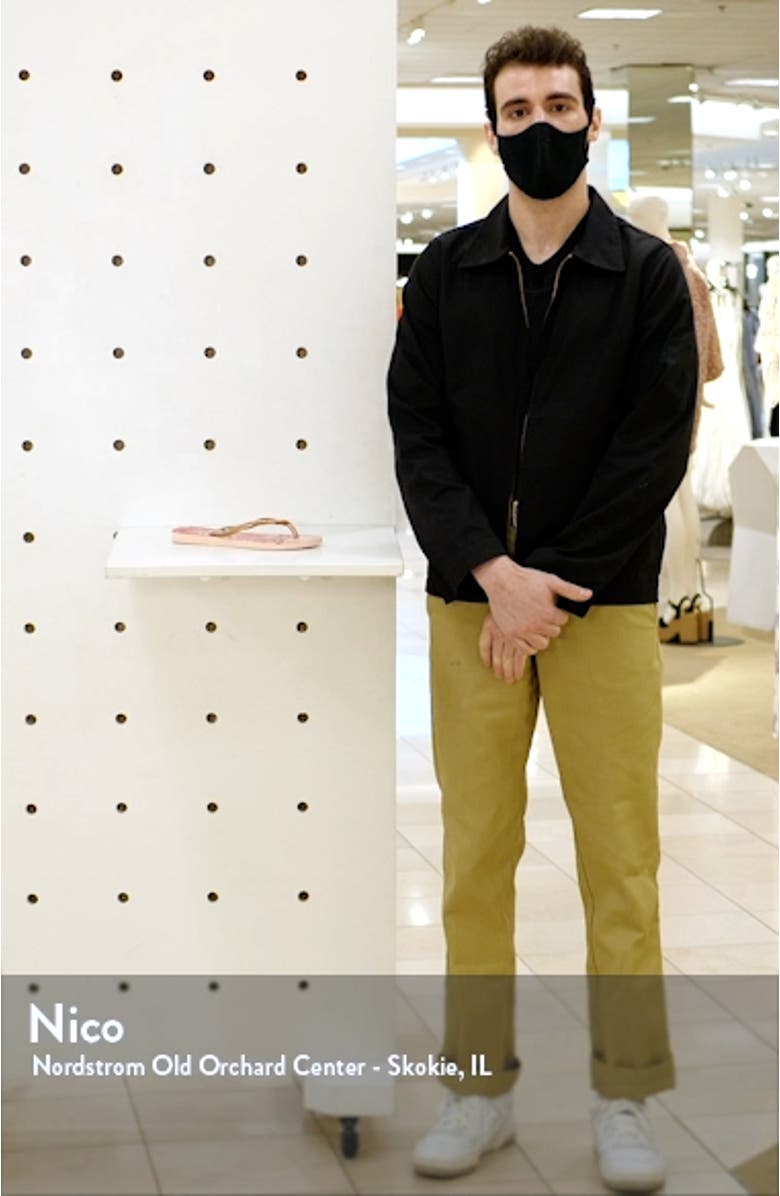 Slim Cherry Blossom Flip Flop, sales video thumbnail