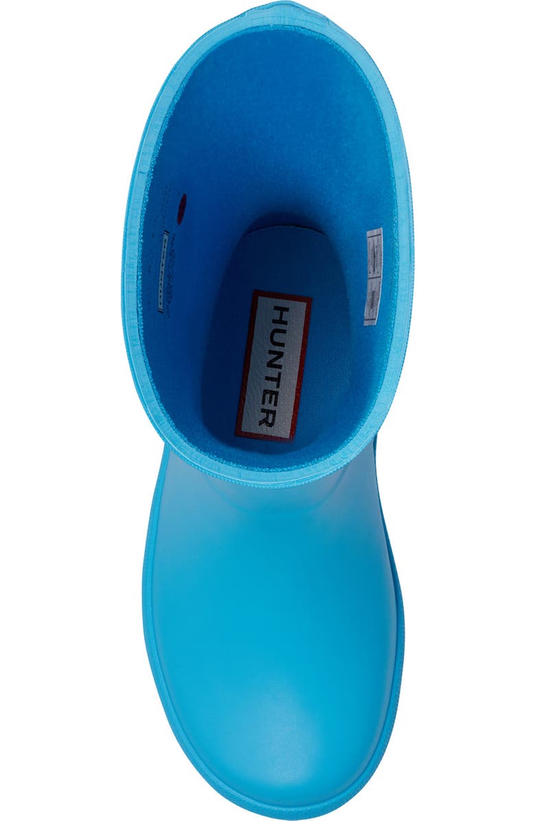 Hunter Kids' First Classic Rain Boot, Alternate, color, Medium Blue 426