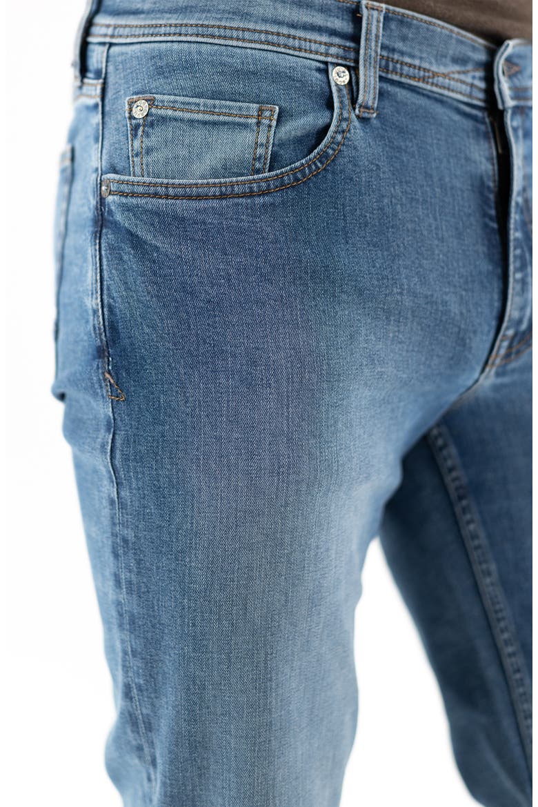 Slim Straight Fit Jeans, Alternate, color, FALLS LAKE
