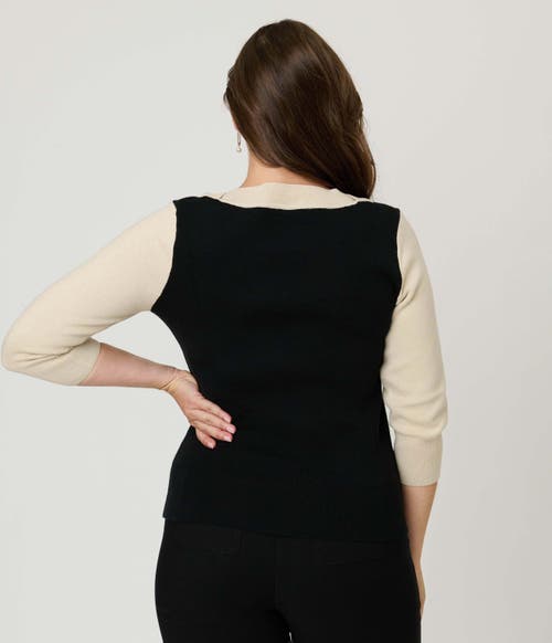 Unique Vintage Minou Sweater In Black