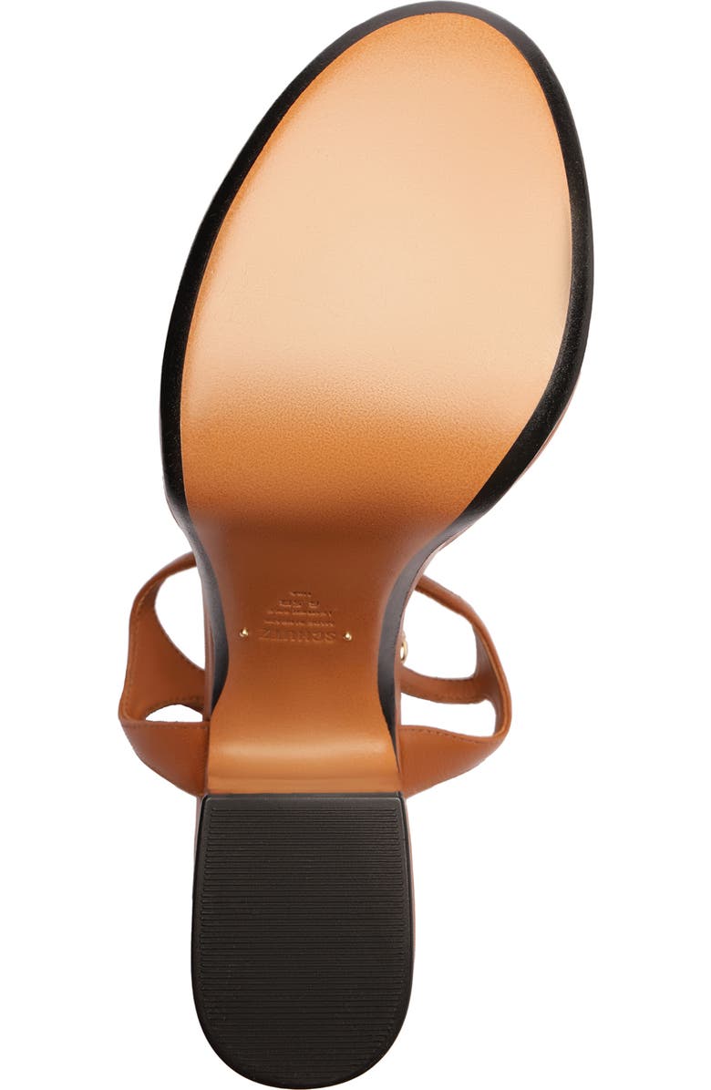 Schutz Lys Ankle Strap Platform Sandal, Alternate, color, Miele