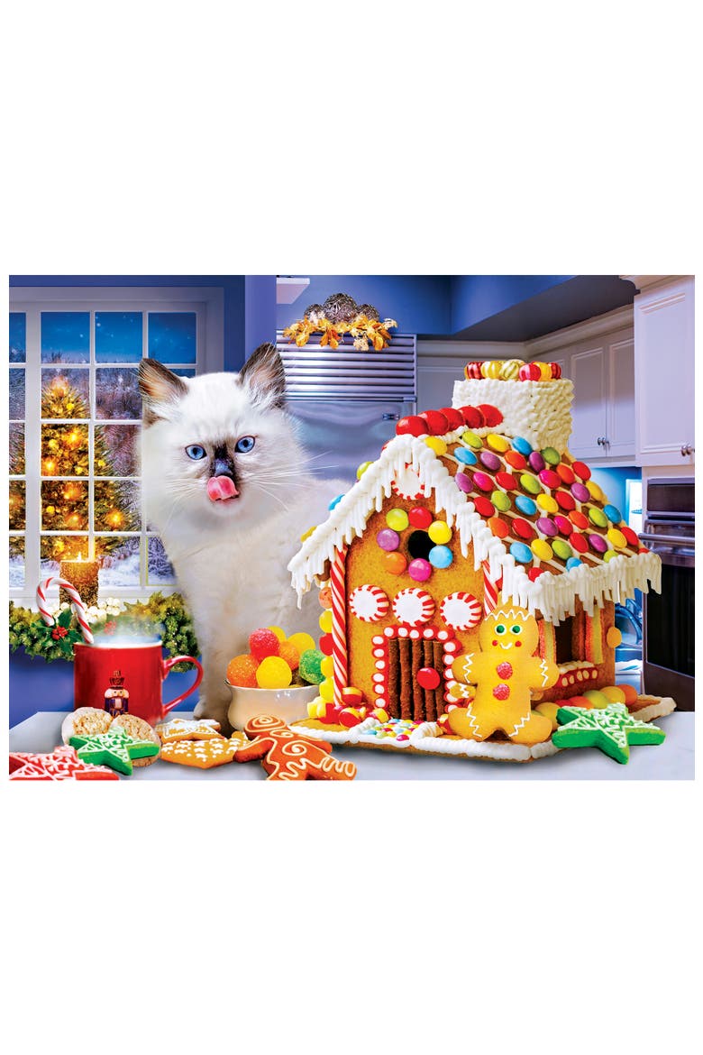 Season's Greetings 500pc Puzzles 4-Pack, Alternate, color, Multicolor