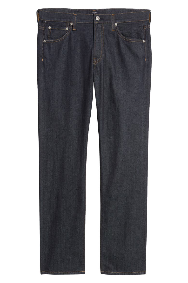 Gage Slim Straight Leg Jeans, Alternate, color, DARK AGE