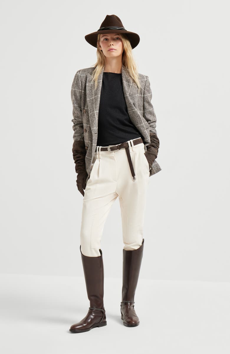 Brunello Cucinelli Sparkling sweater, Alternate, color, Black