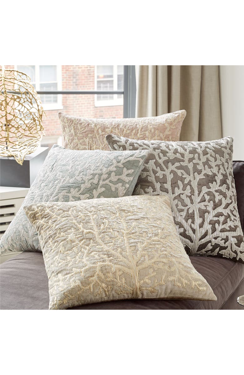 Michael Aram Tree of Life Appliqué Accent Pillow, Alternate, color,