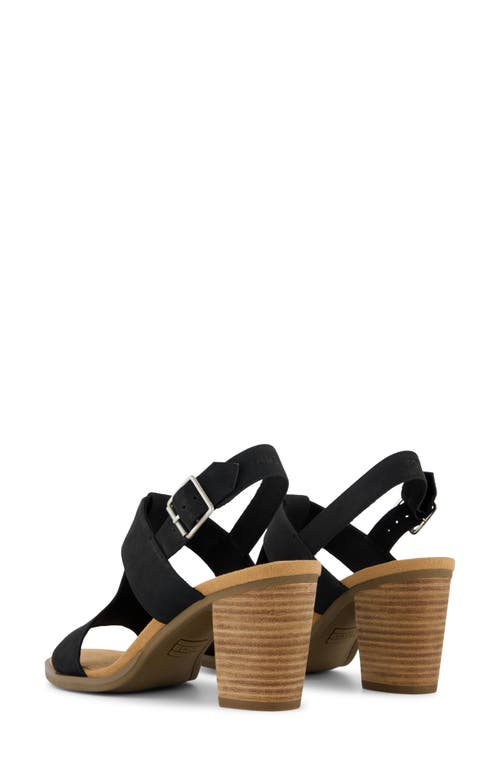 Toms Majorca T-strap Sandal In Black