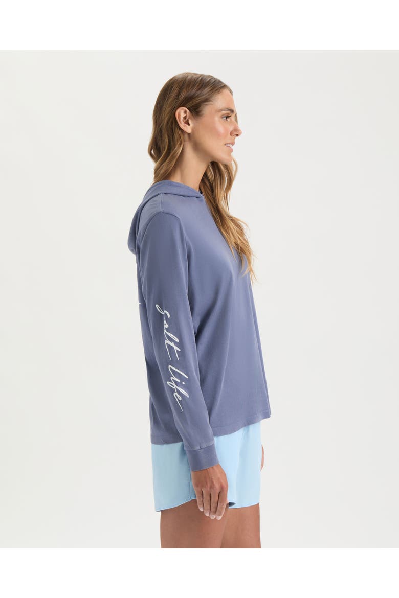 Evershine Salt Wash Hoodie, Alternate, color, Indigo