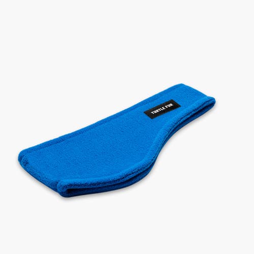 Turtle Fur Bang Band Fleece Headband In Blue